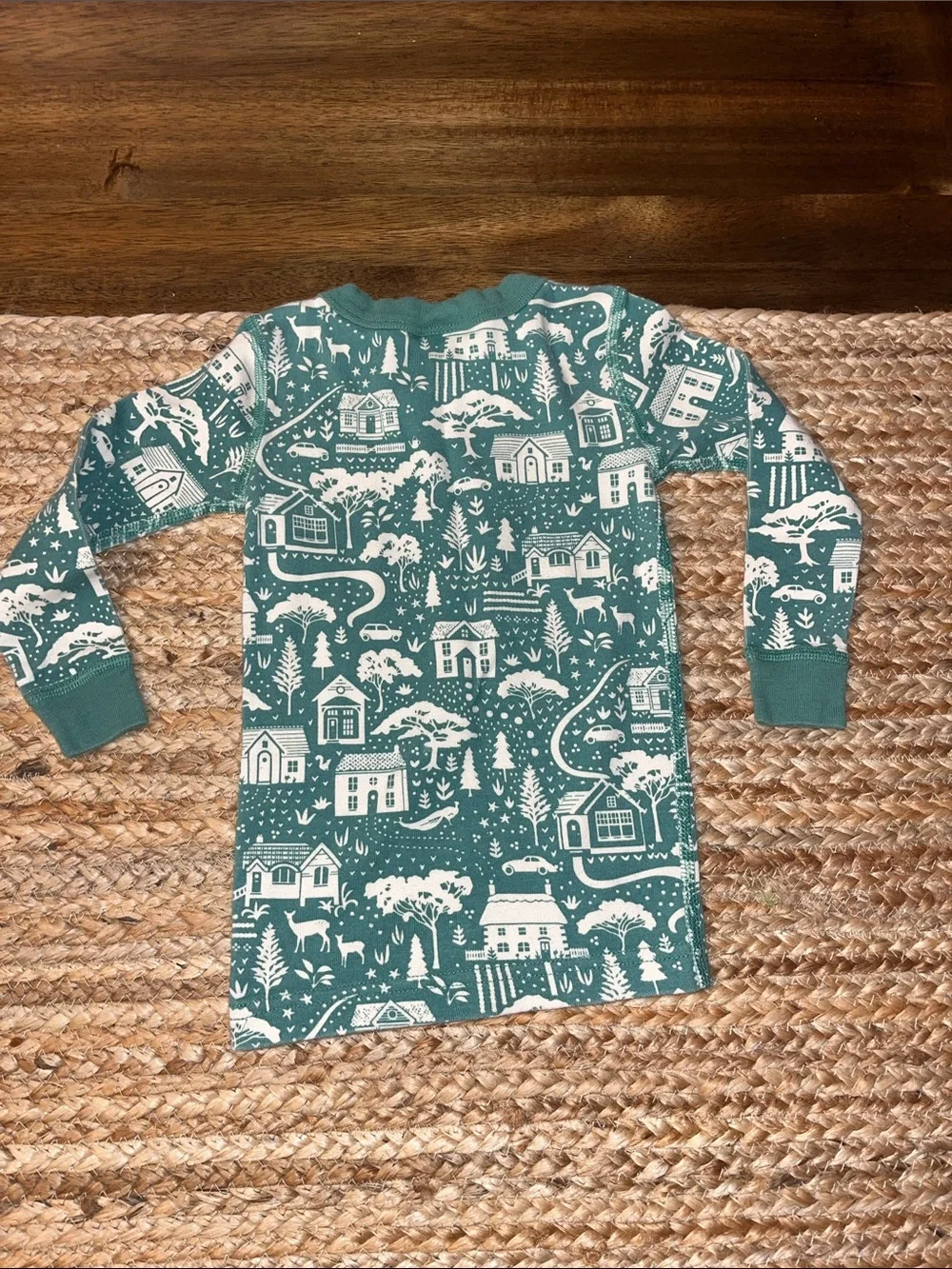 Hanna Andersson 2 pc pajama set long sleeve Winter 2t